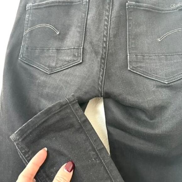 G-Star Raw 3301 Contour Skinny Jeans, Size 26, Black - Picture 10 of 10